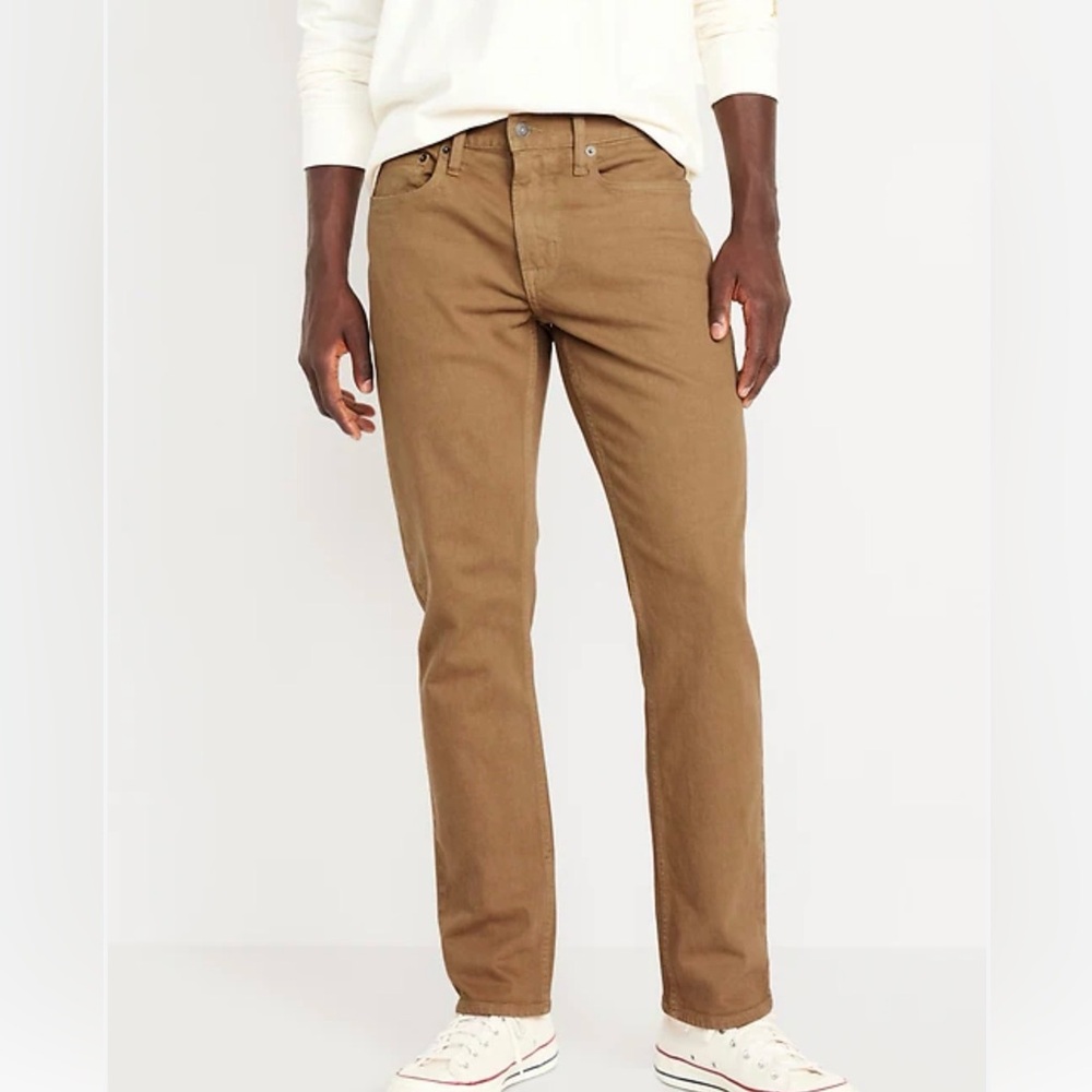 Old Navy straight legged  Men’s beige pants